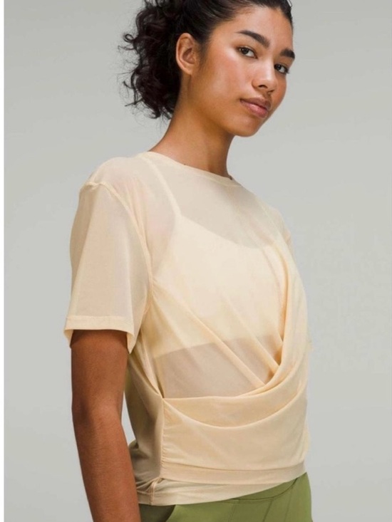 lululemon athletica Tops - LULULEMON | Mesh Reversible T-Shirt Small